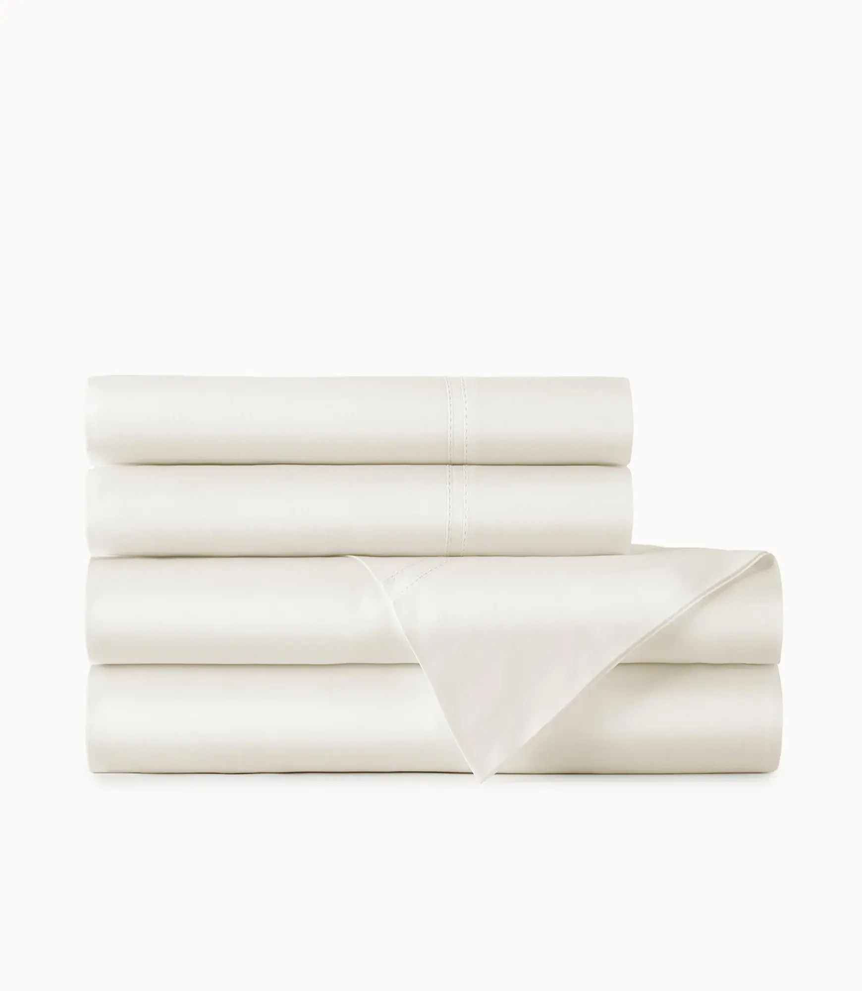 Ivory Virtuoso Sateen Sheet Set