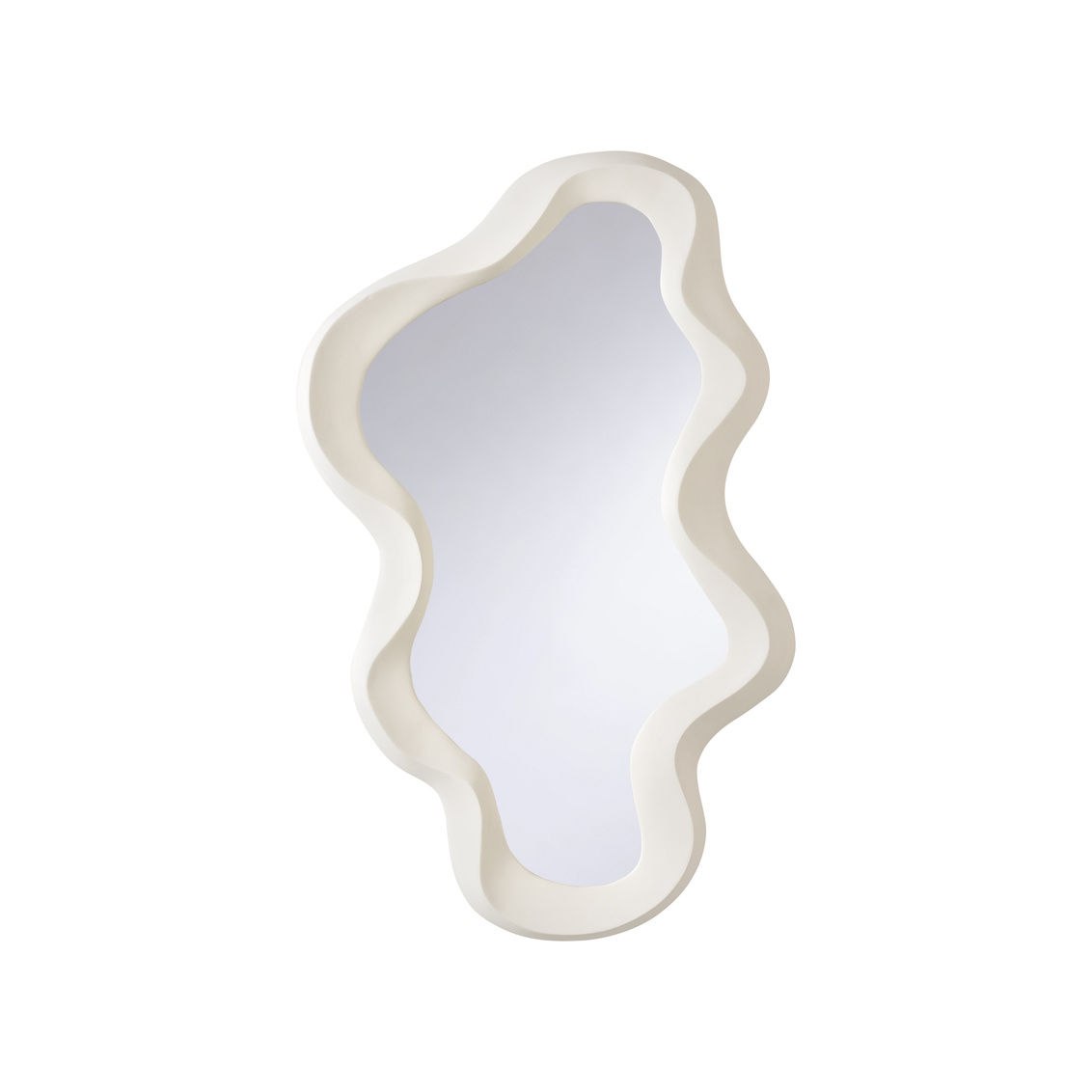 Lakely Mirror - White