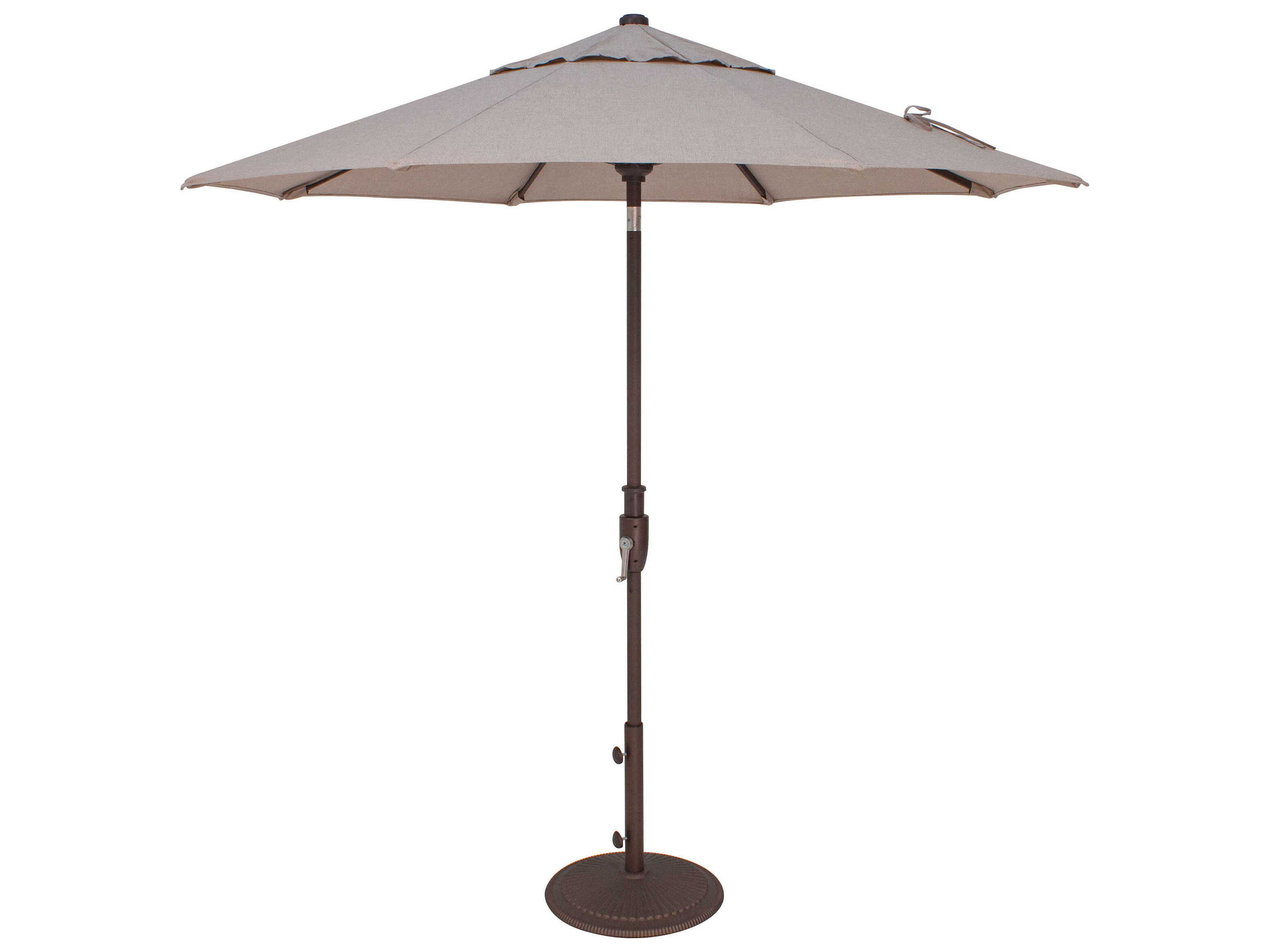 Treasure Garden 7.5-Foot Octagon Glide Tilt Market Umbrella