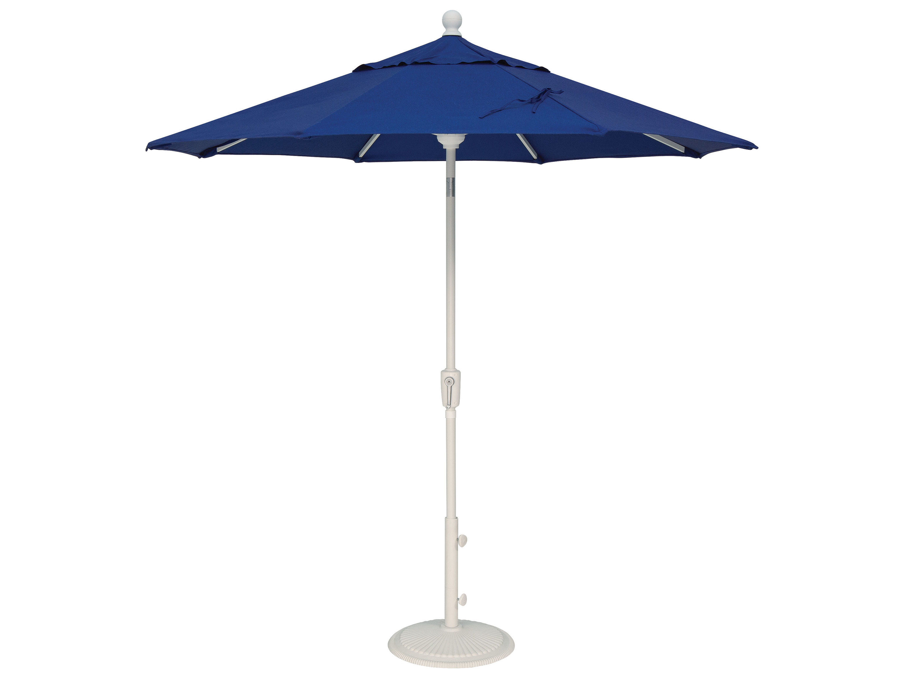 Treasure Garden 7.5 Foot Octagon Aluminum Push Button Tilt Market Umbrella