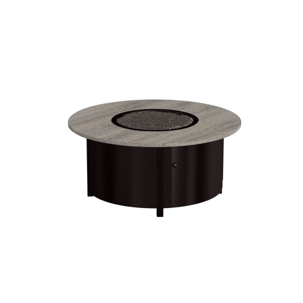 42" Rd. Occasional Height Volante Aluminum Fire Pit