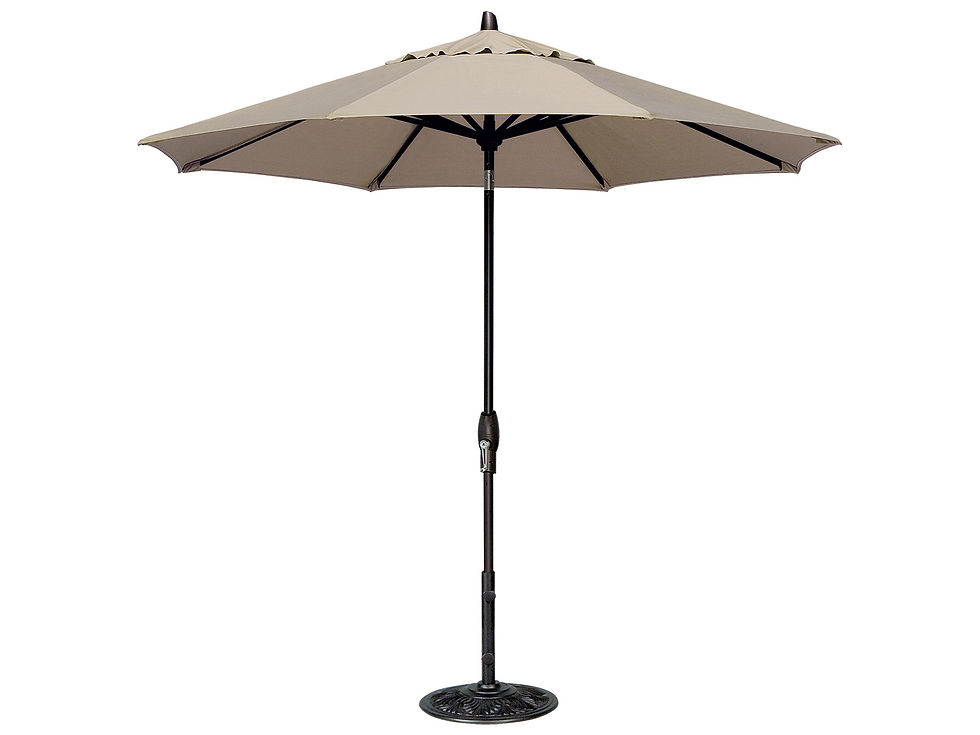 Thumbnail: Treasure Garden UM810 9 Foot Octagon Auto Tilt Crank Lift Umbrella
