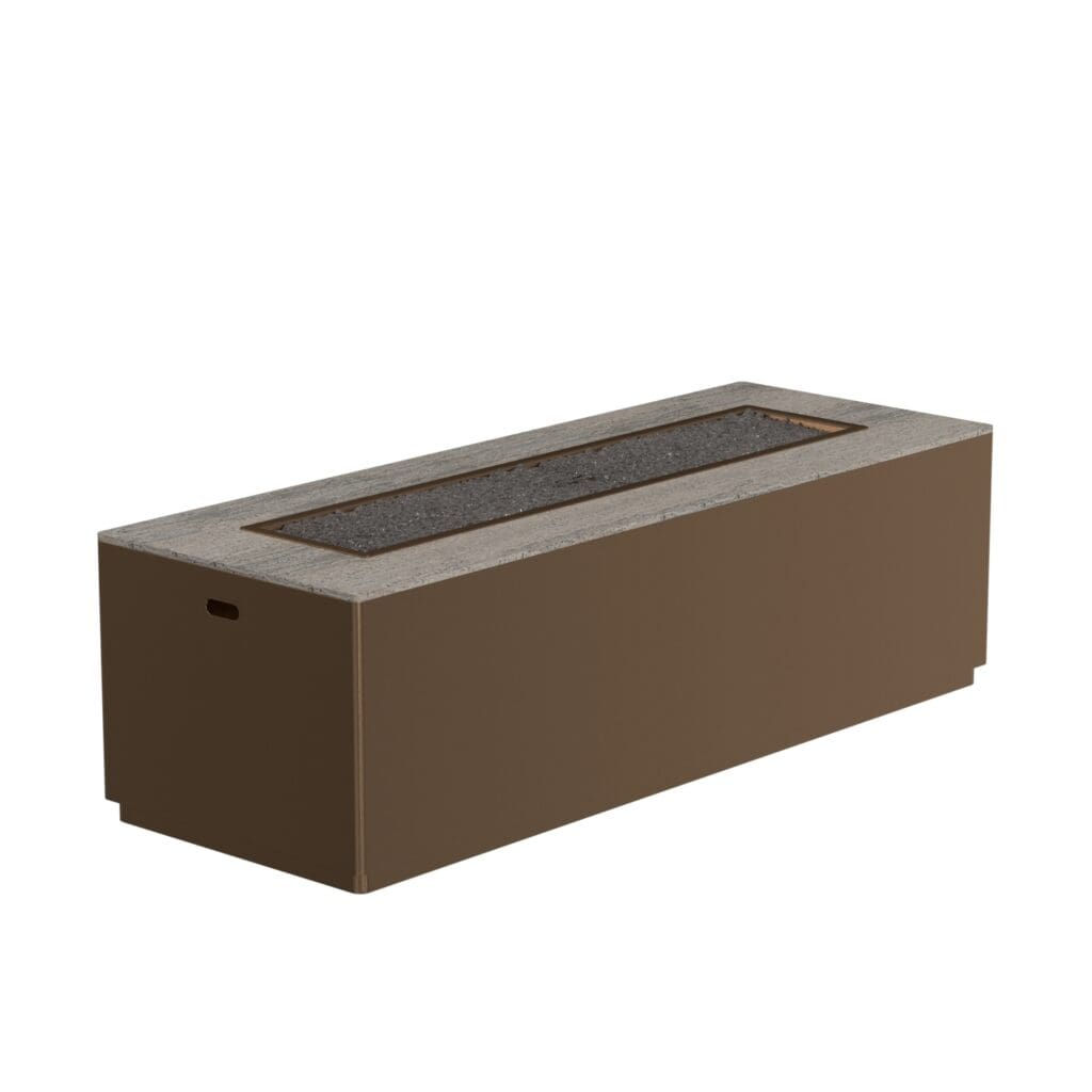 25" x 65" Occasional Heights Moda Fire Pit