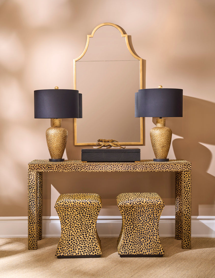 Thumbnail: Architectural Arch Mirror - Antique Gold Leaf