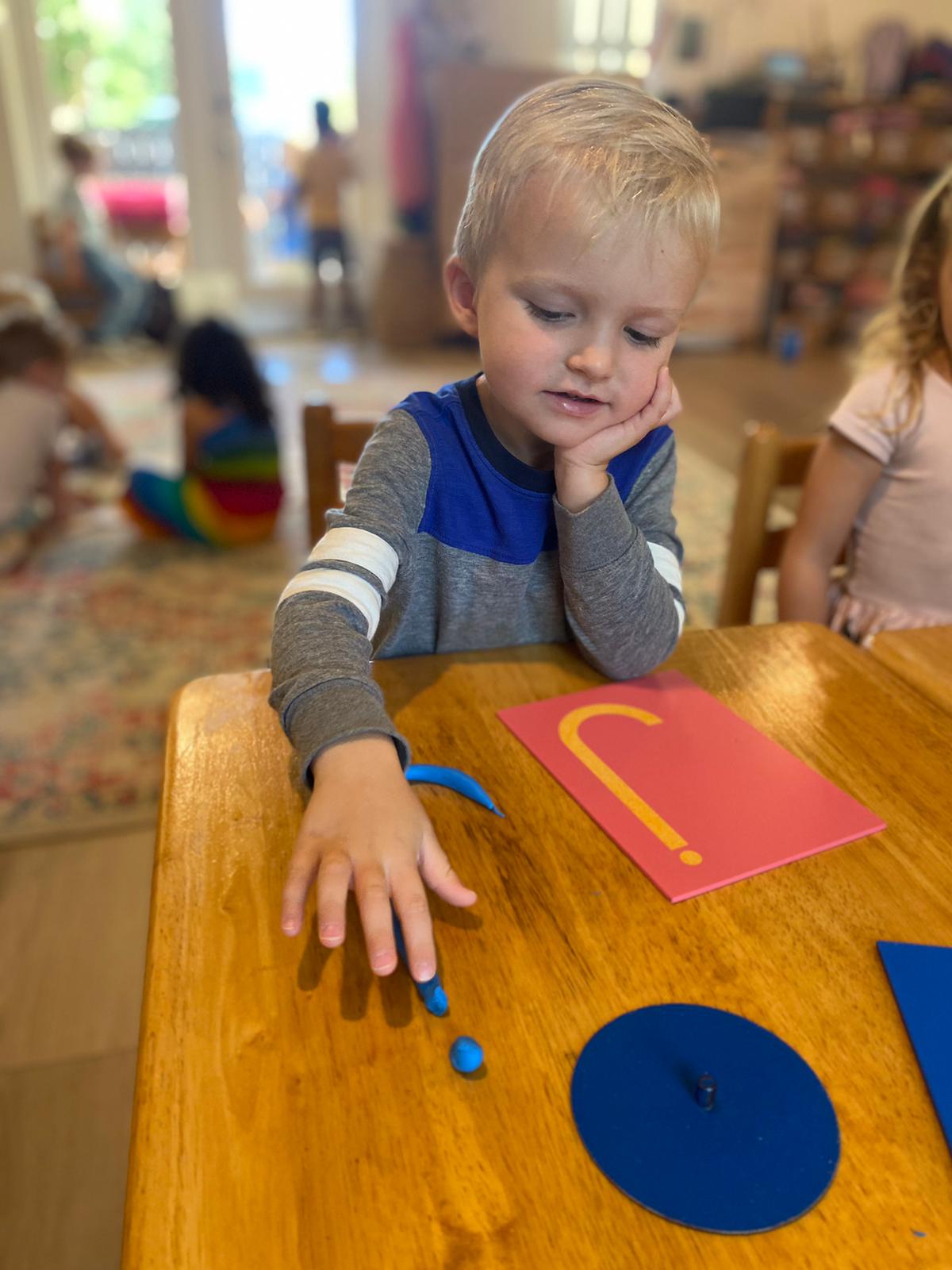 Toddler classroom with reading nook and teepee