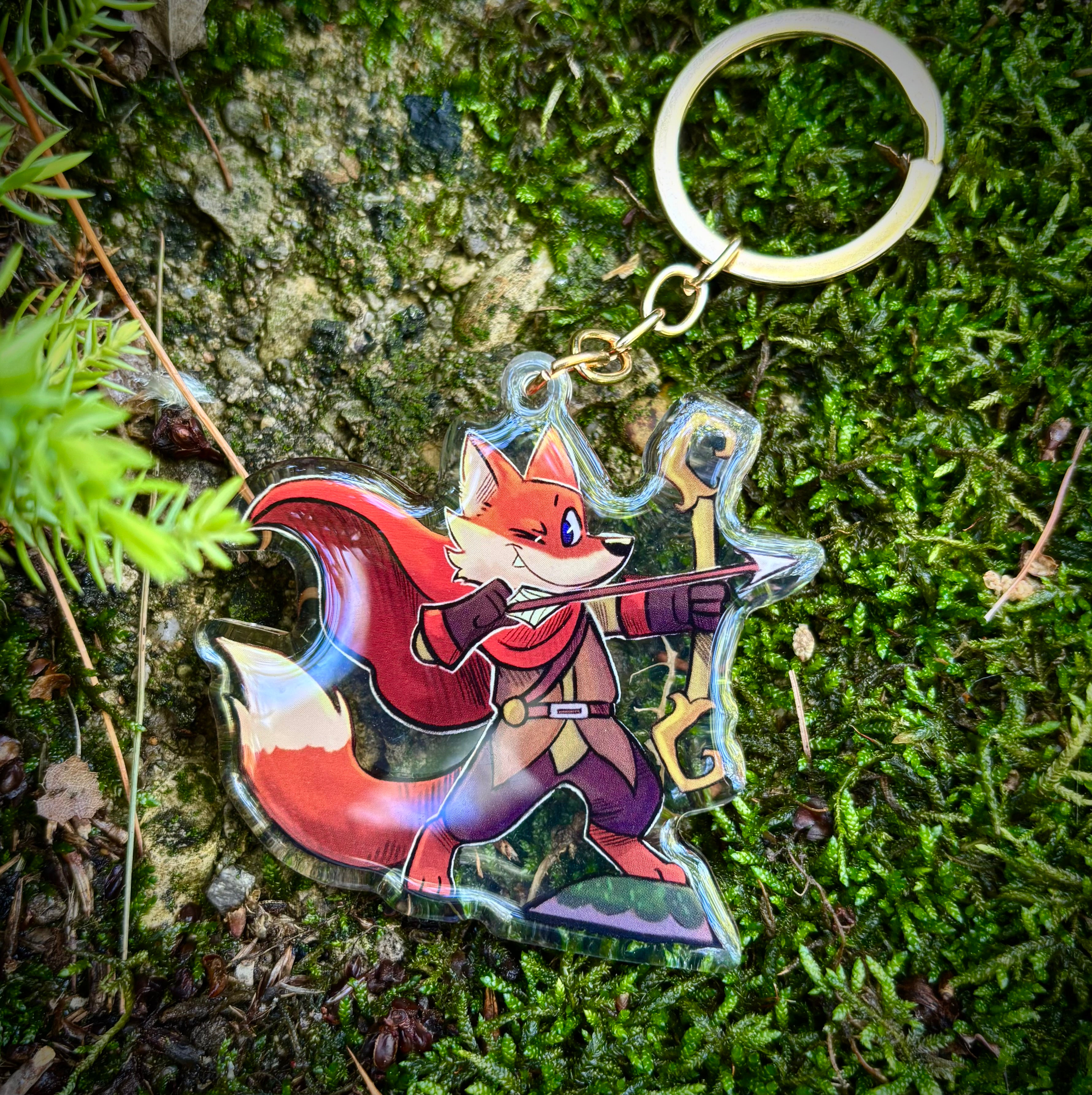 KEYCHAIN - Ashiy the Fox