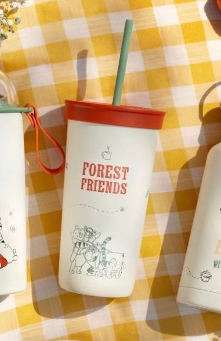 Forest Friends SS Straw Cup Winnie the Pooh x Starbucks Taiwan 2026