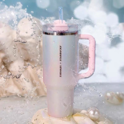 Stanley x Starbucks Quencher Tumbler Romantic Ocean Anniversary