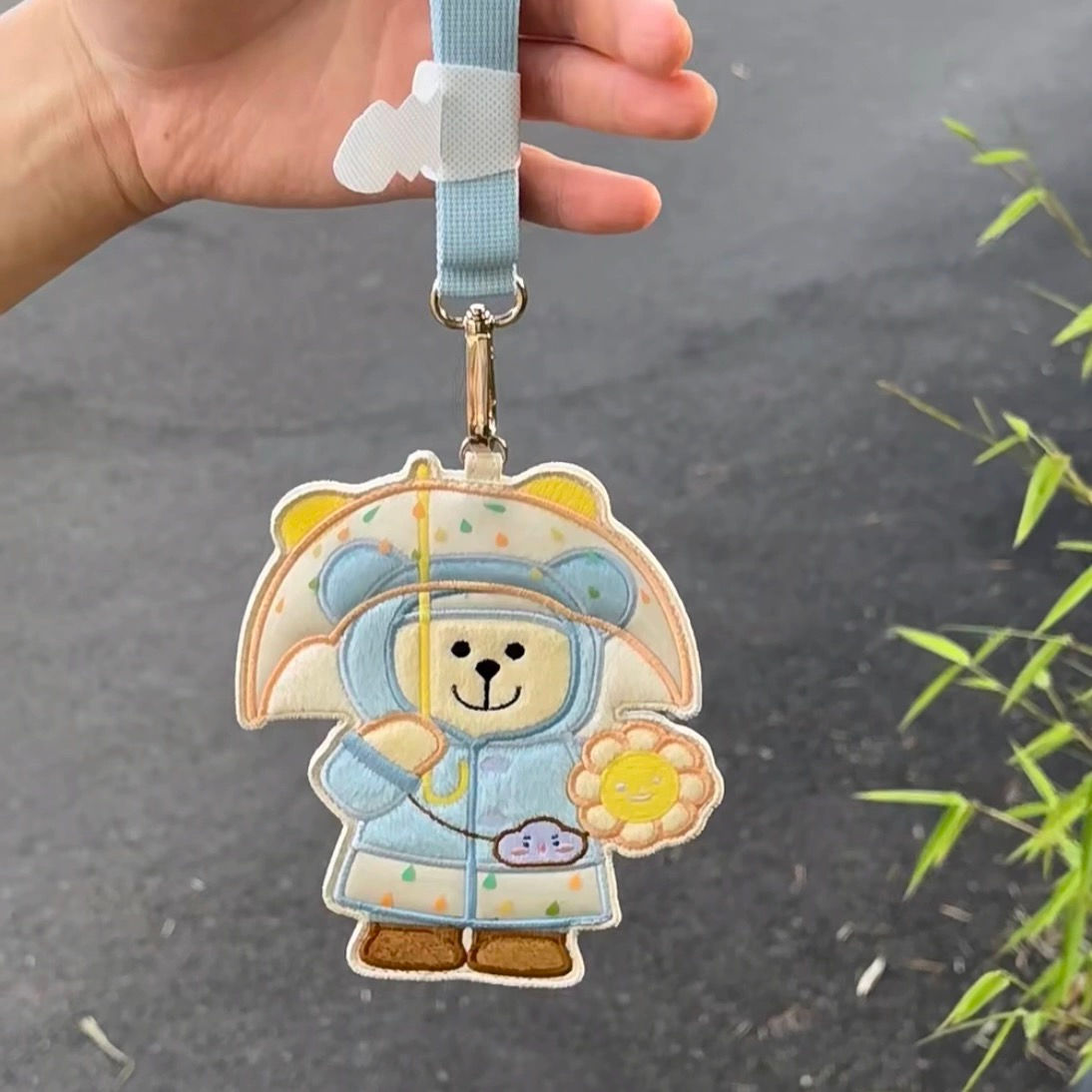 Bear Card Holder Rain and Shine China Summer 2024