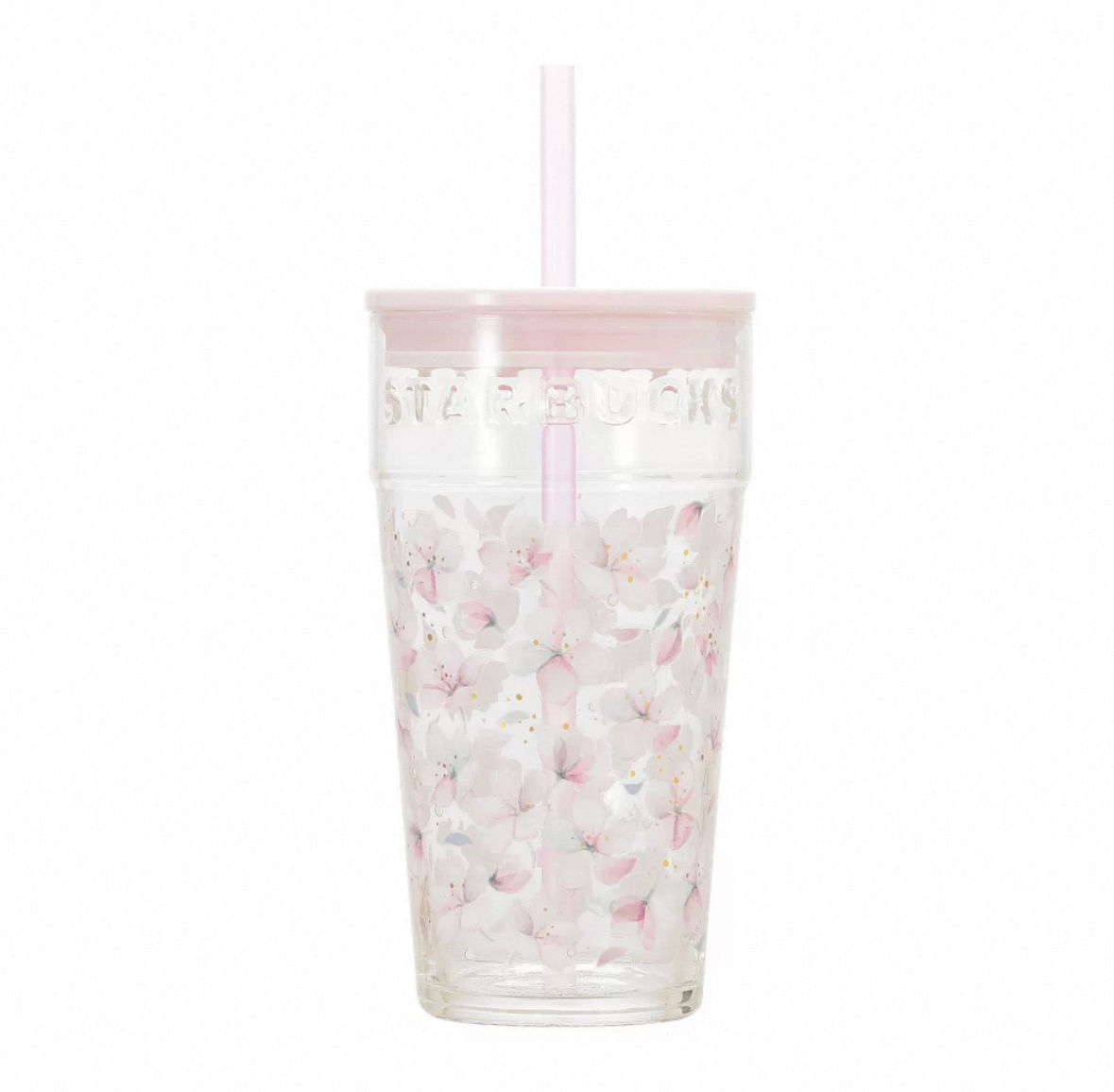 Sakura Glass Straw Cup Japan Sakura 2025