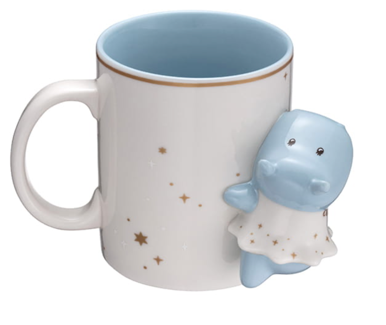 Hippo and Platypus Ceramic Mug