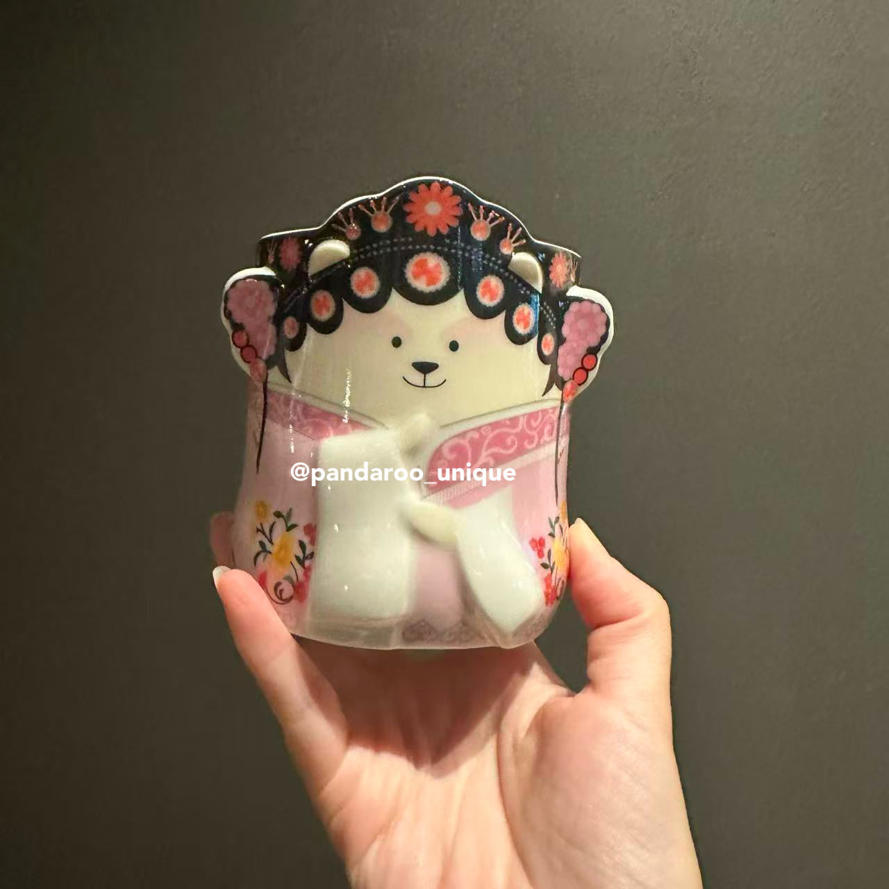 Pink Taiwan Bearista Ceramic Mug Glamorous Creatures Asia 2025