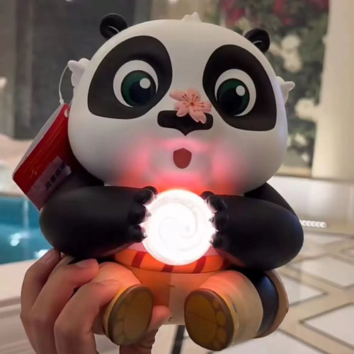 Beijing Universal Studios Kungfu Panda Po Popcorn Bucket (Lights