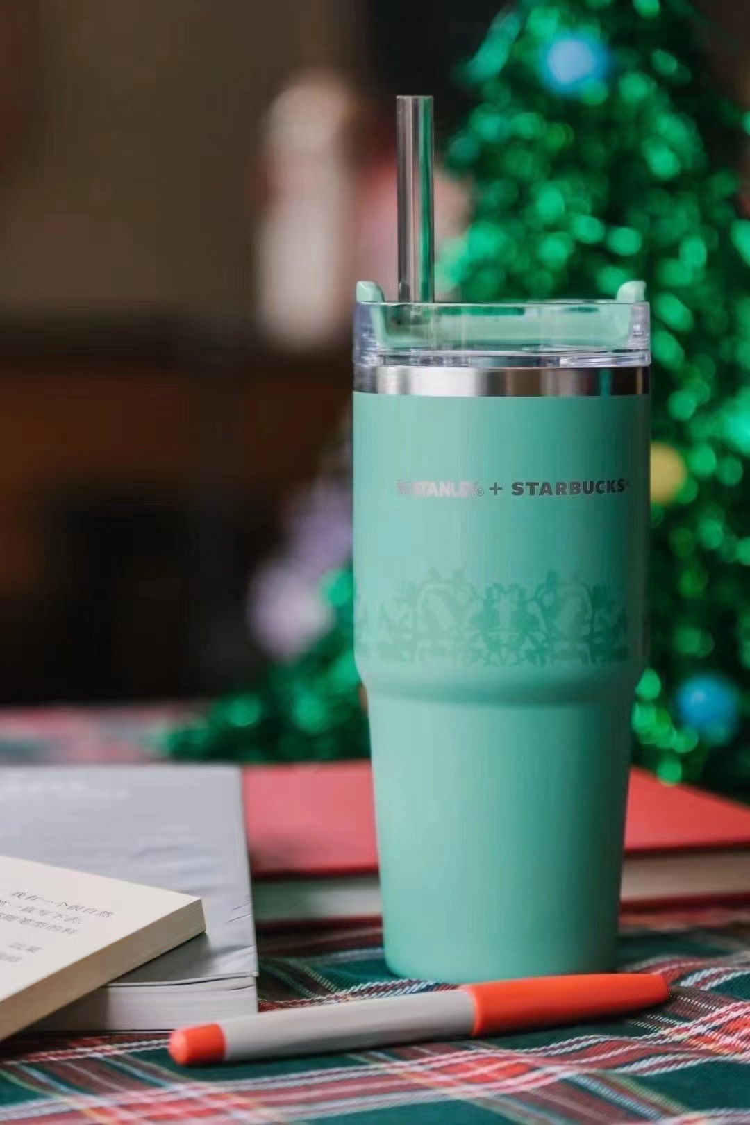 Andersen’s Fairytale Green Stanley x Starbucks Quencher Tumbler
