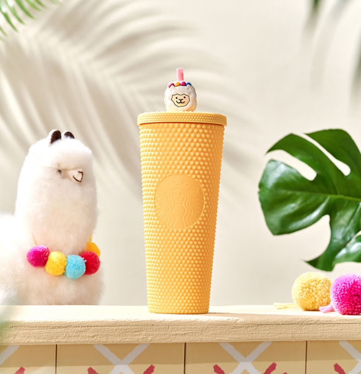 Yellow Alpaca Studded Cup Alpaca Paradise China Summer 2024