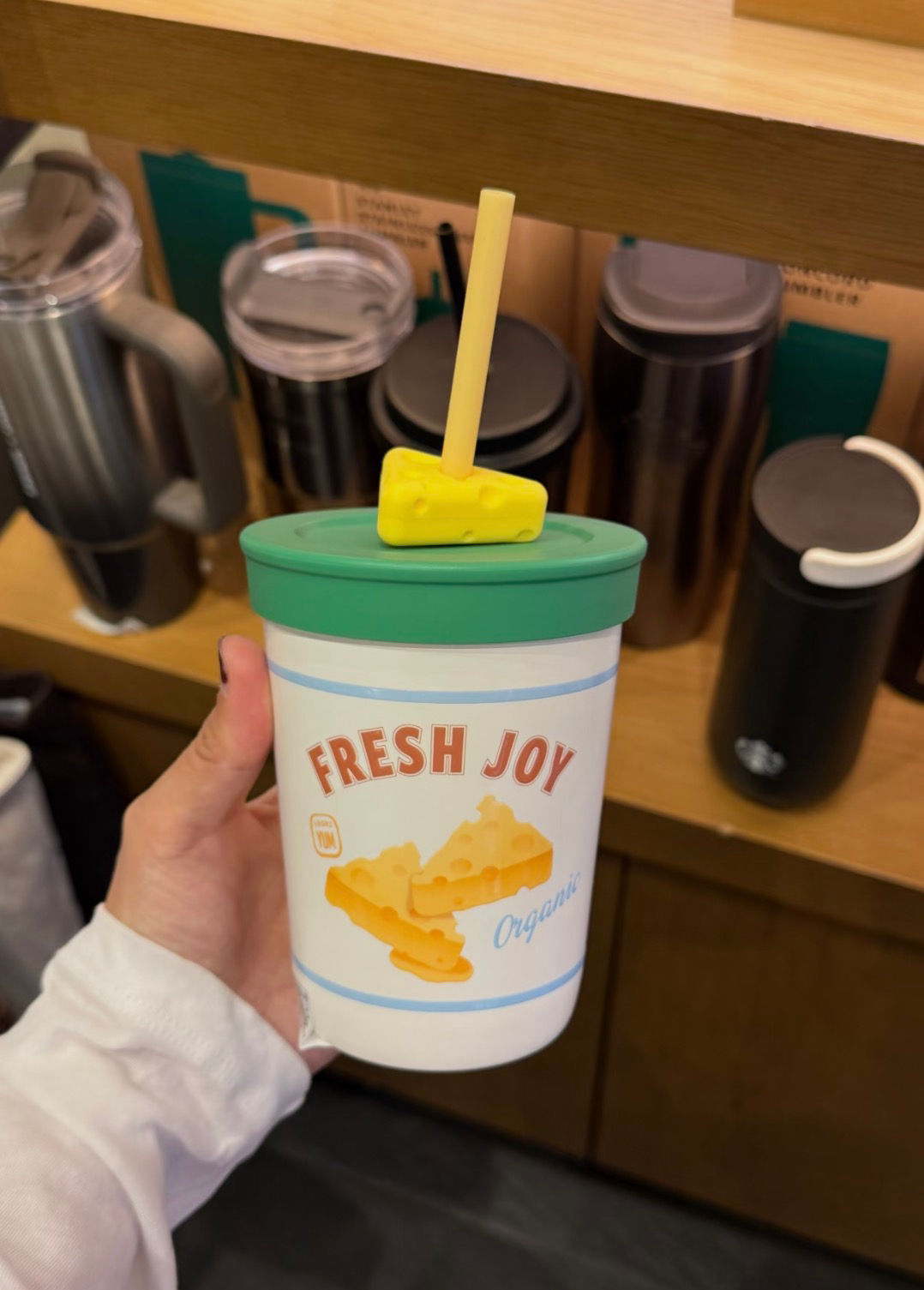 Farmer’s Market Cheese SS Straw Cup Farmer’s Market Korea 2026