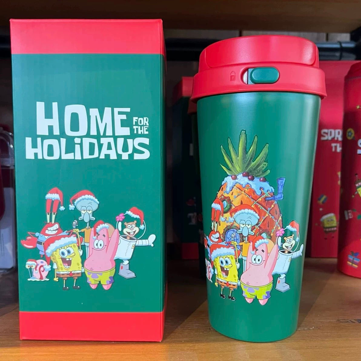 Starbucks x Spongebob Stainless Steel Cup