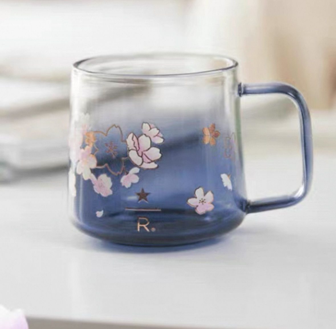 Night Sakura Glass Mug China Reserve Night Sakura 2025