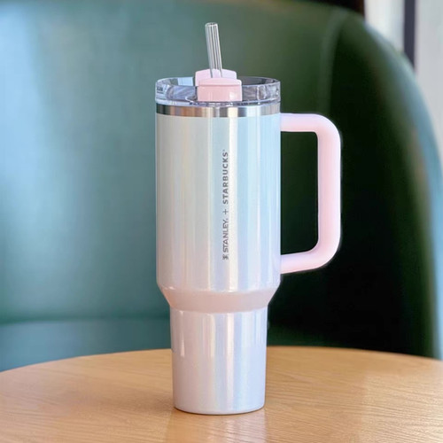 Stanley x Starbucks Quencher Tumbler Romantic Ocean Anniversary