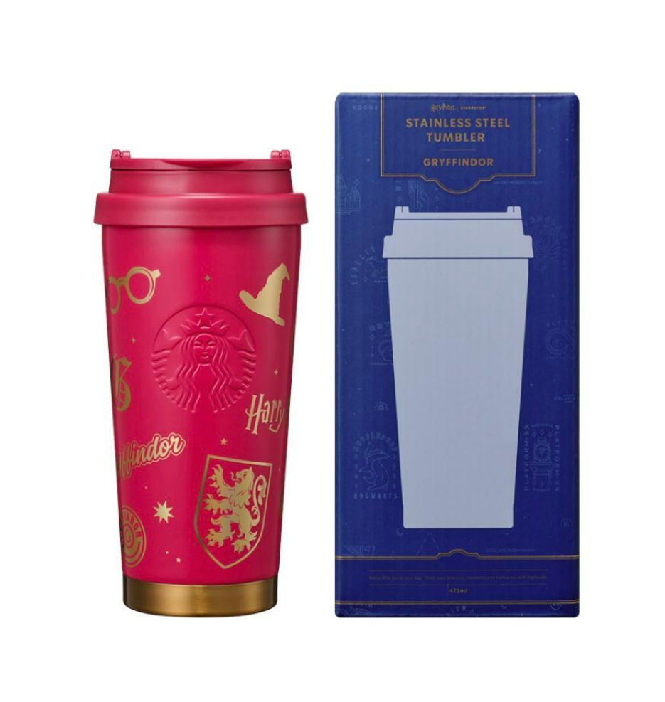 Gryffindor Stainless Steel Elma Cup Starbucks Korea x Harry Potter 2025