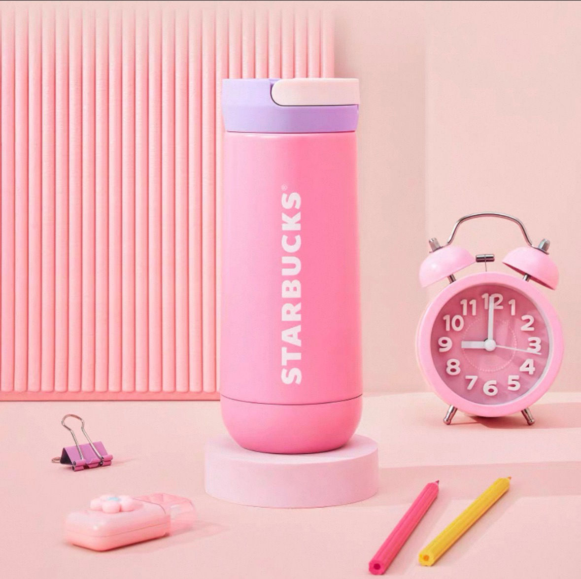 Pink Nasu SS Tumbler Back to School Collection Korea 2026