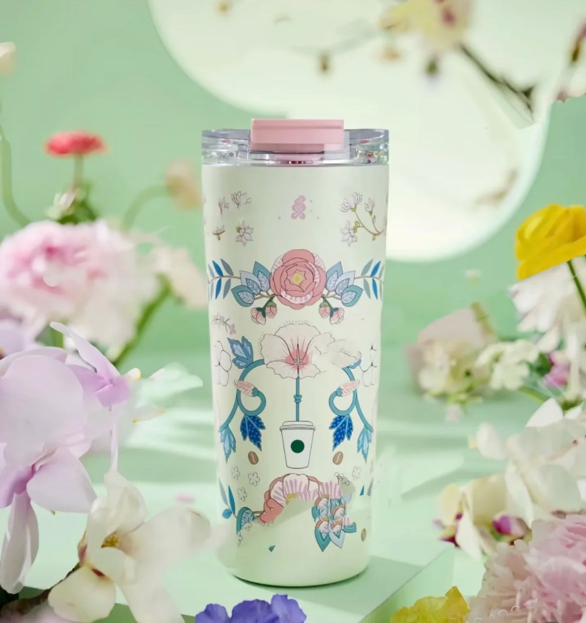 Spring Flowers SS Double Drinking Way Cup China Spring Flowers 2025