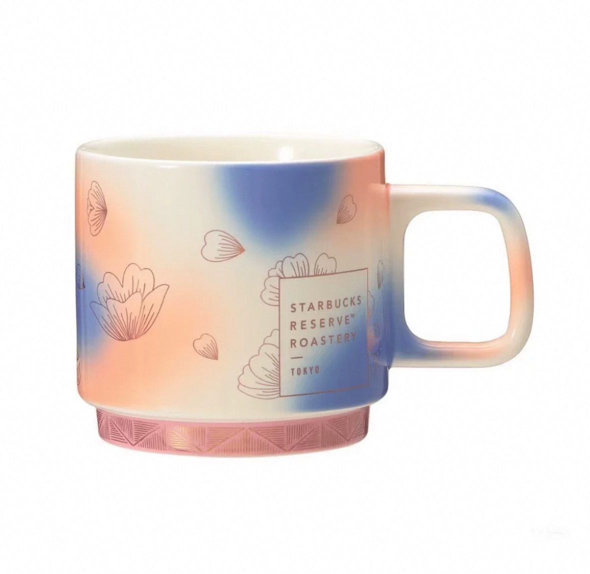 Reserve Tokyo 3 Colored Ombre Sakura Ceramic Mug Japan Sakura 2025