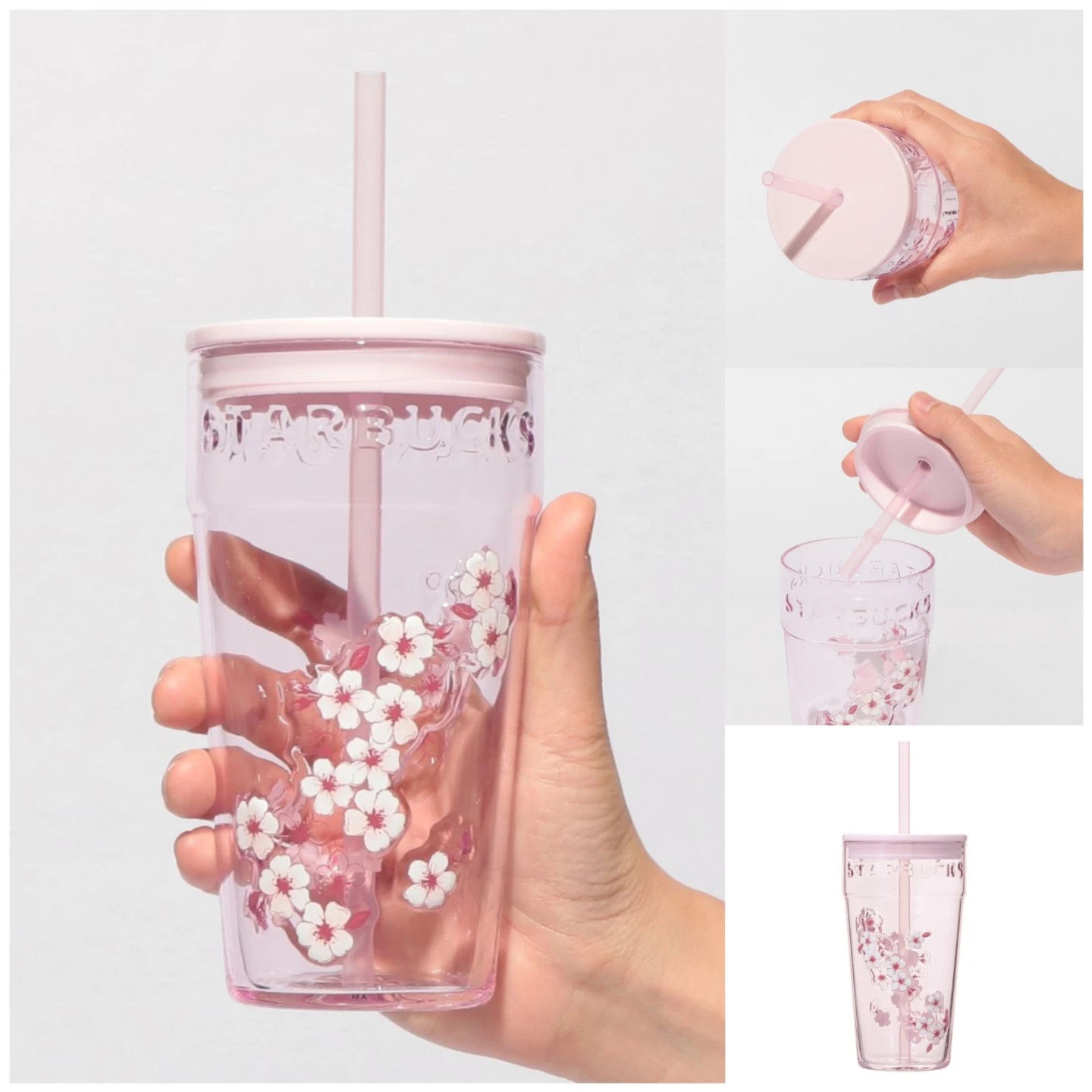 Sakura Glass Straw Cup Sakura Shines Bright Japan 2026