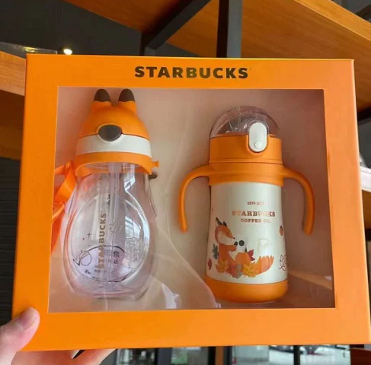 Autumn Fox Cups Set China Autumn 2022