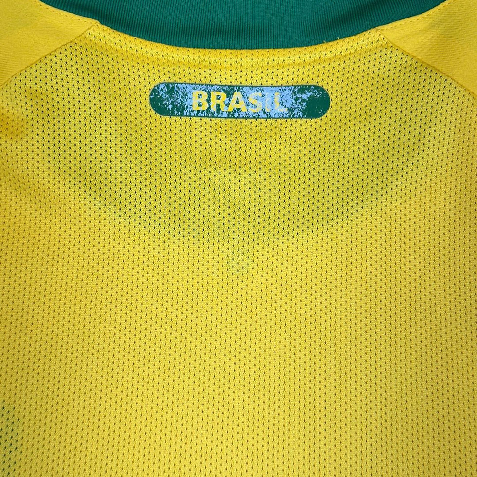 Miniatura: Seleção Brasil 2010 Home Modelo Jogador Tam: M (Nota: 8,5)