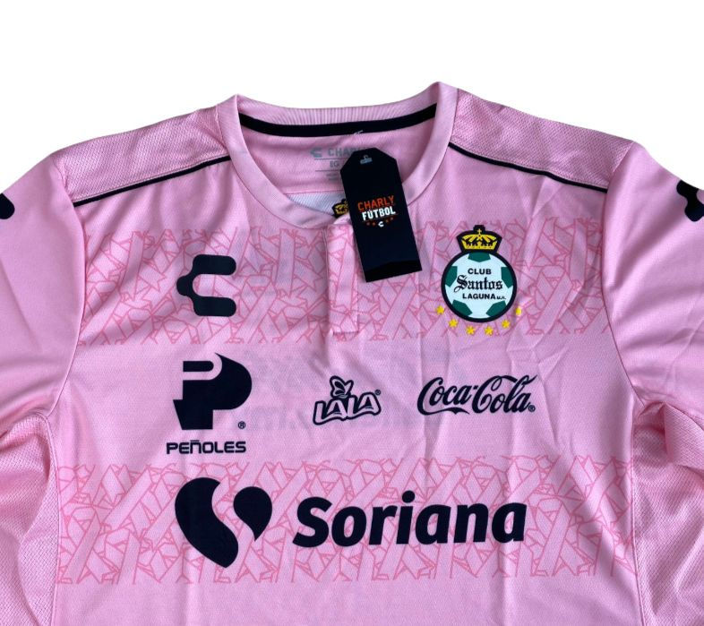 Miniatura: Santos Laguna 2019 2020 Third Edição Especial “Outubro Rosa” (Nova)