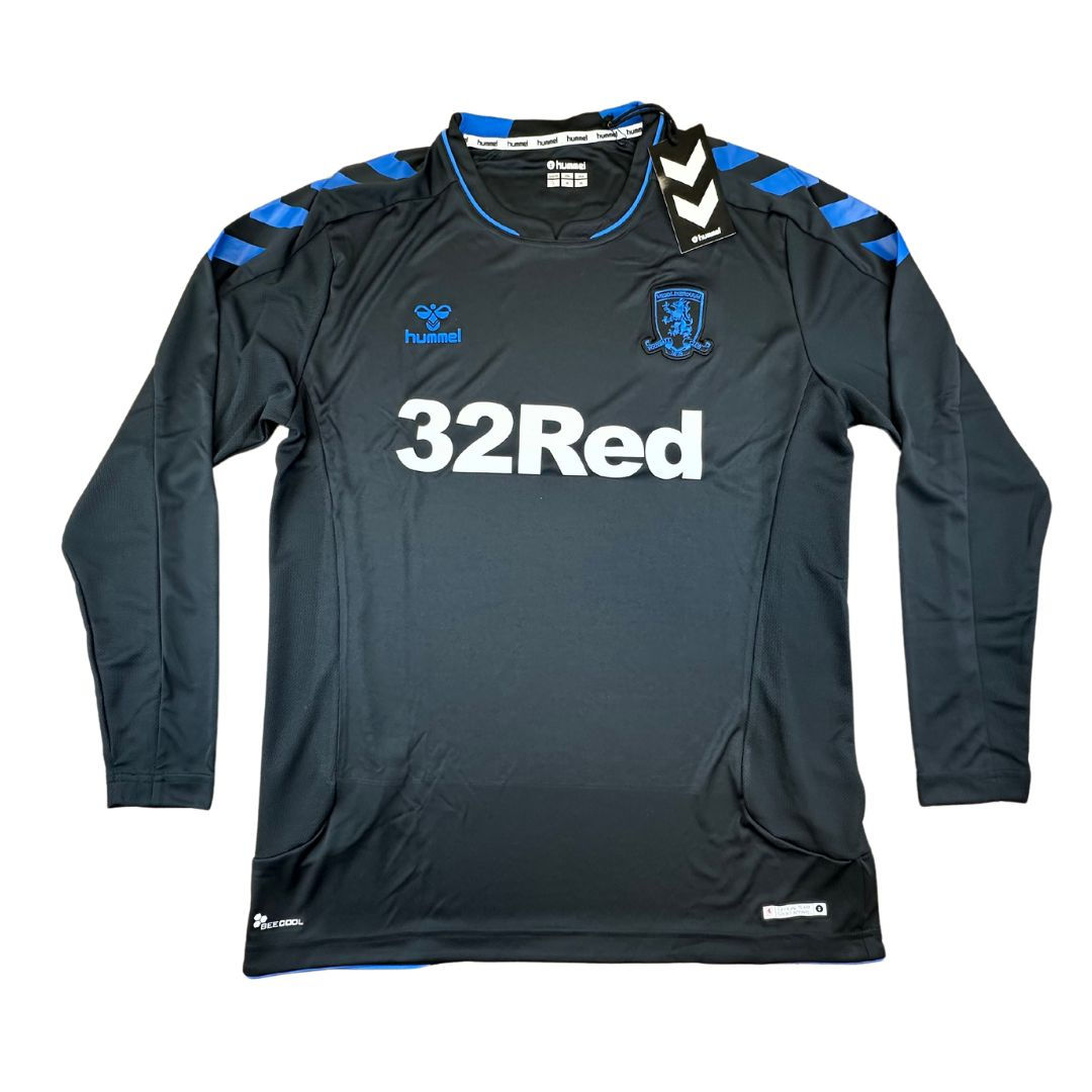 Middlesbrough 2018 2019 Away Manga longa. (Nova)