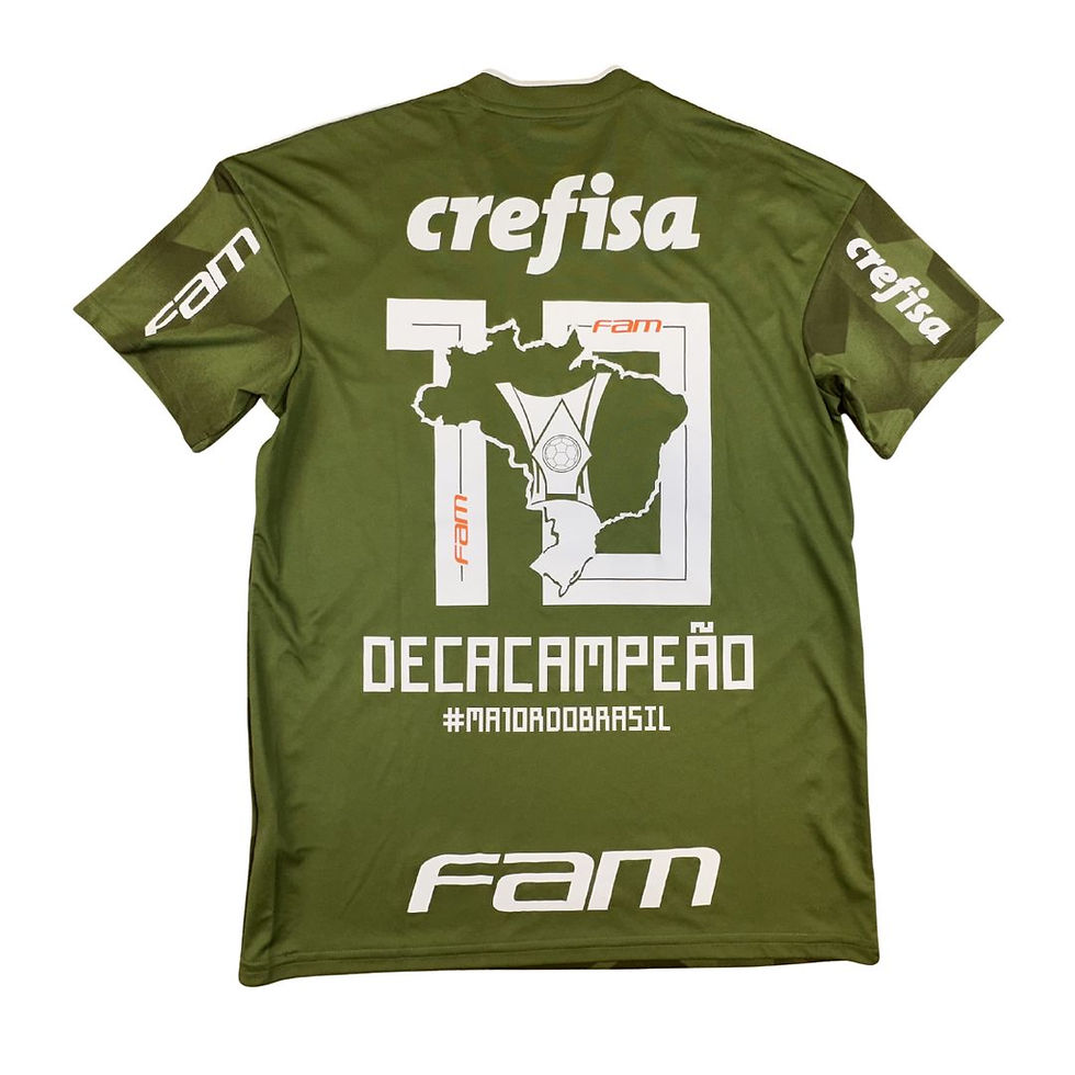 Miniatura: Palmeiras 2018 Third #10 Decacampeão Tam: P (Nota: 9,5)