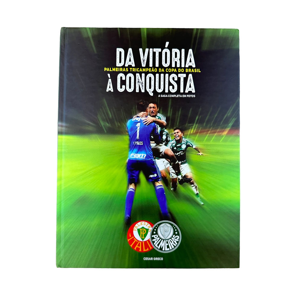 Miniatura: Livro Palmeiras Tricampeão da Copa do Brasil "Da Vitória à Conquista"