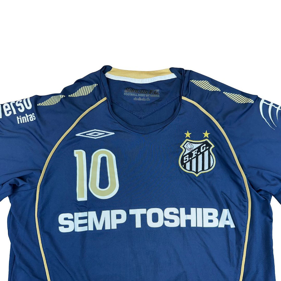 Miniatura: Santos 2008 Third #10 Manga Longa Tam: G (Nota: 9,5)