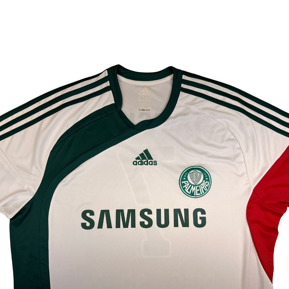 Miniatura: Palmeiras 2009 2010 Away #7 Diego Souza Tam: GG (Nota: 9,5)