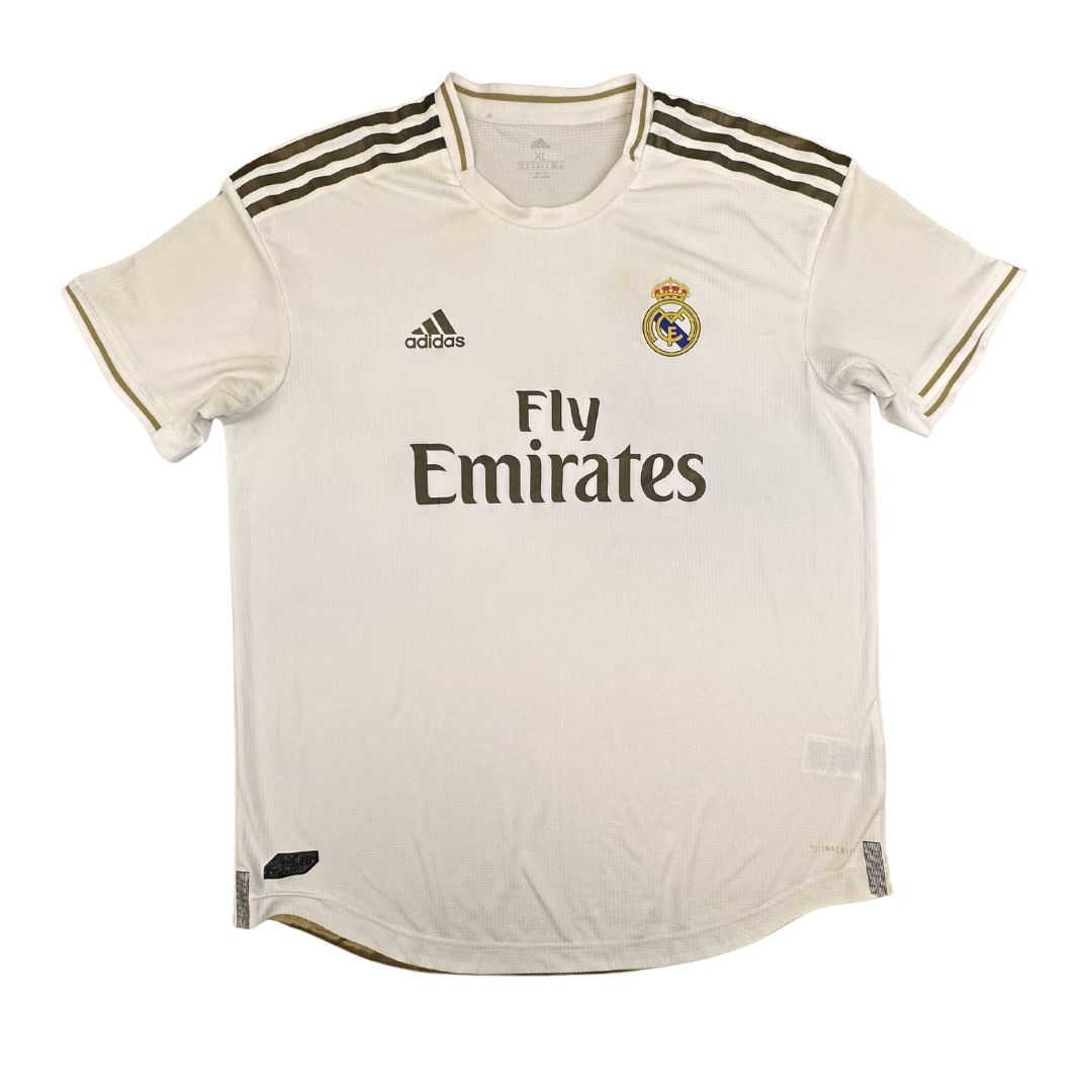 Real Madrid 2019 2020 Home Authentic Modelo Jogador Tam GG (80x60) Ótimo estado
