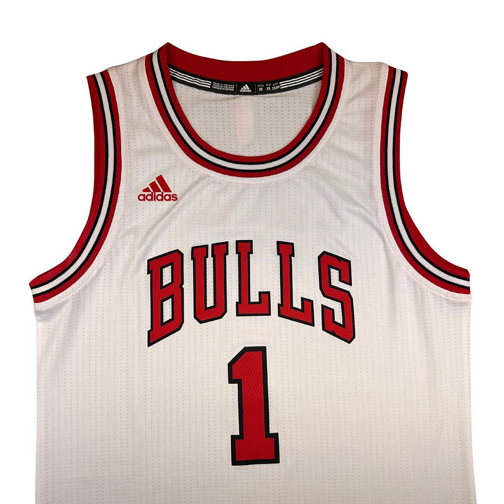Miniatura: Regata Basquete Chicago Bulls NBA 2015 #1 Rose Tam: PP (Nota: 10)
