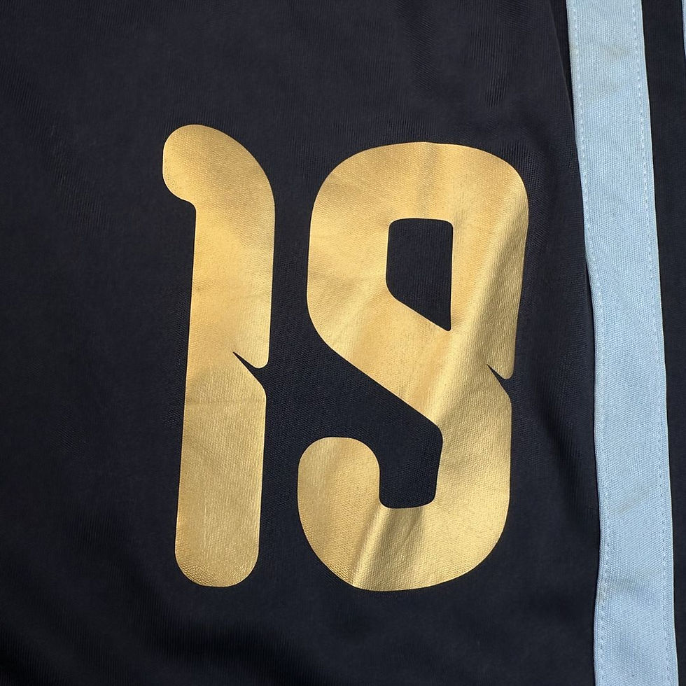 Miniatura: Shorts Seleção Argentina 2026 Home #19 Tam: GG (Nota: 9,5)