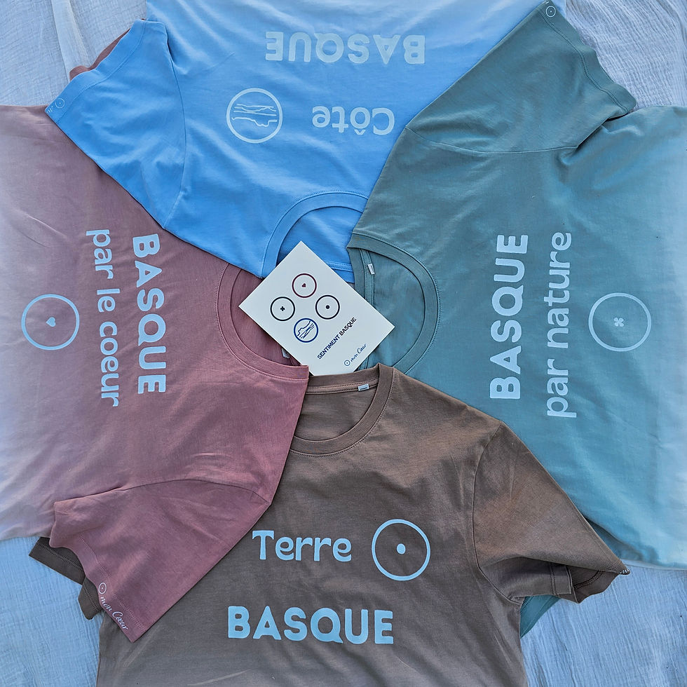 Miniature : T-shirt unisexe TERRE BASQUE