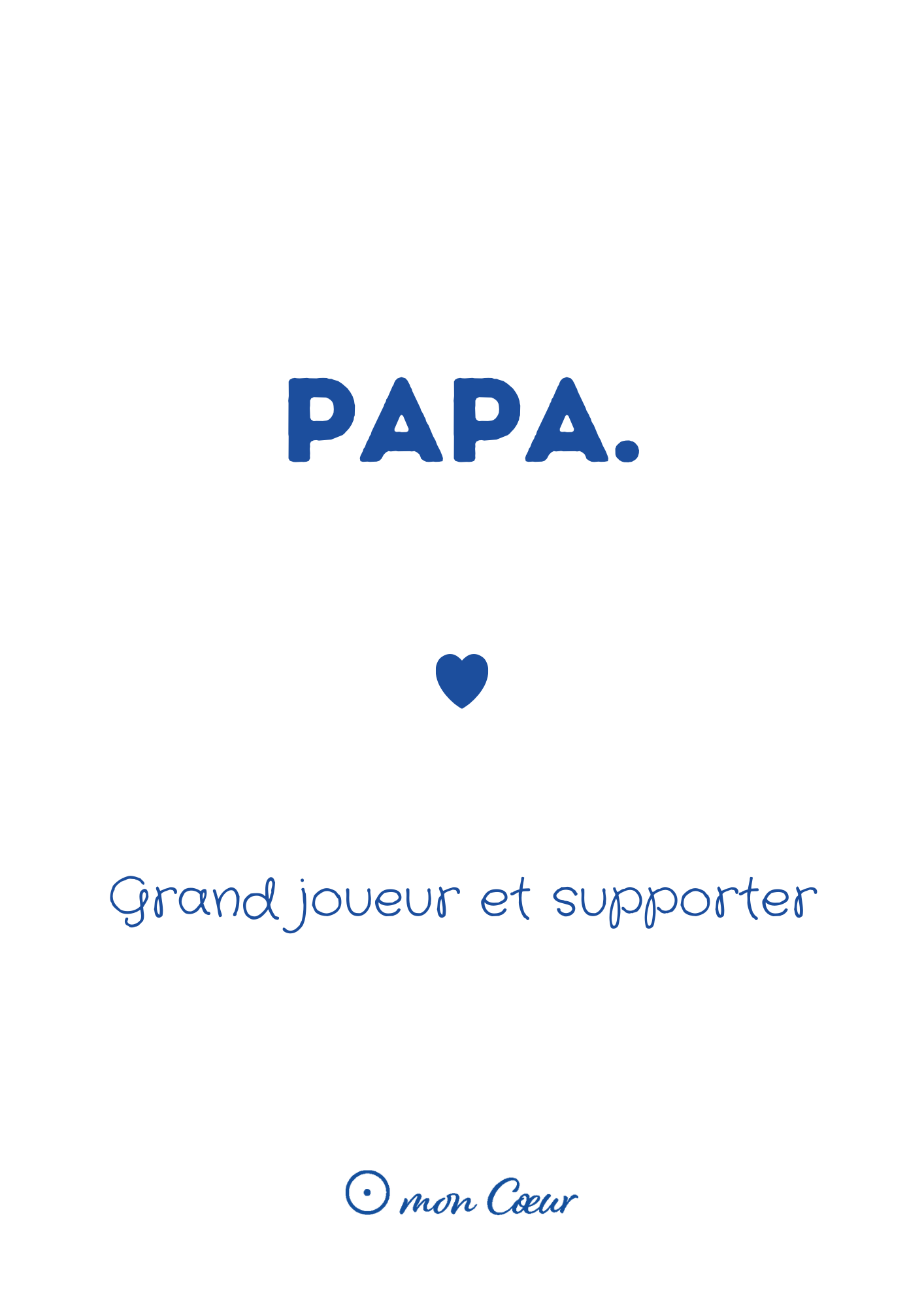 Illustration (21x29,7cm) PAPA