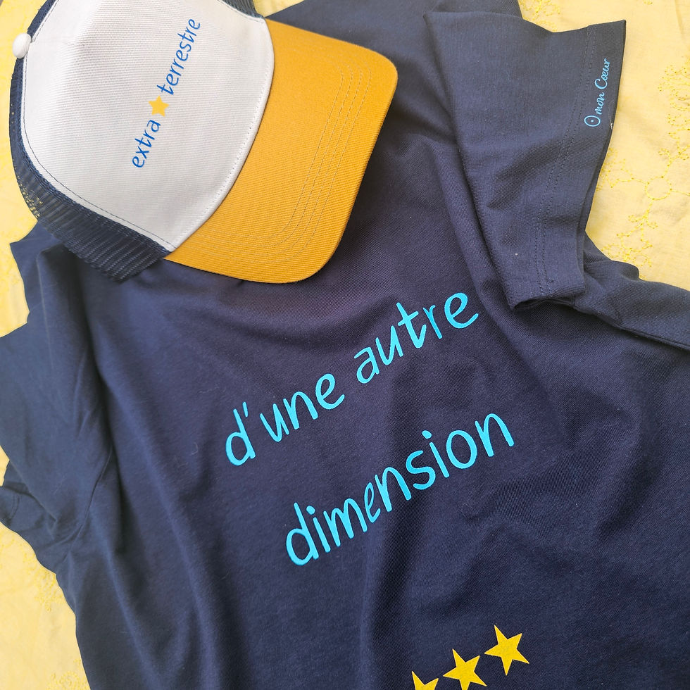 Miniature : T-shirt unisexe D’UNE AUTRE DIMENSION