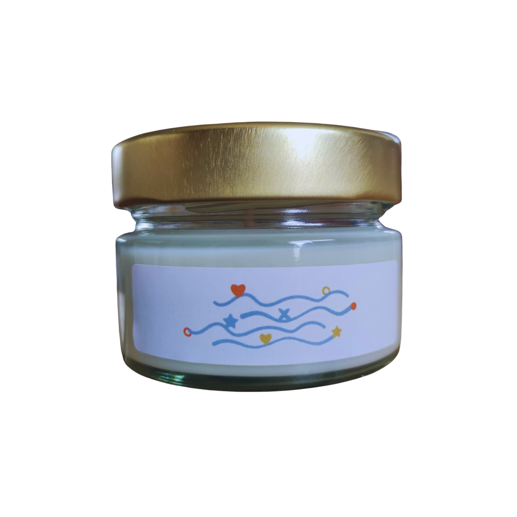 Bougie parfumée en verre VAGUE