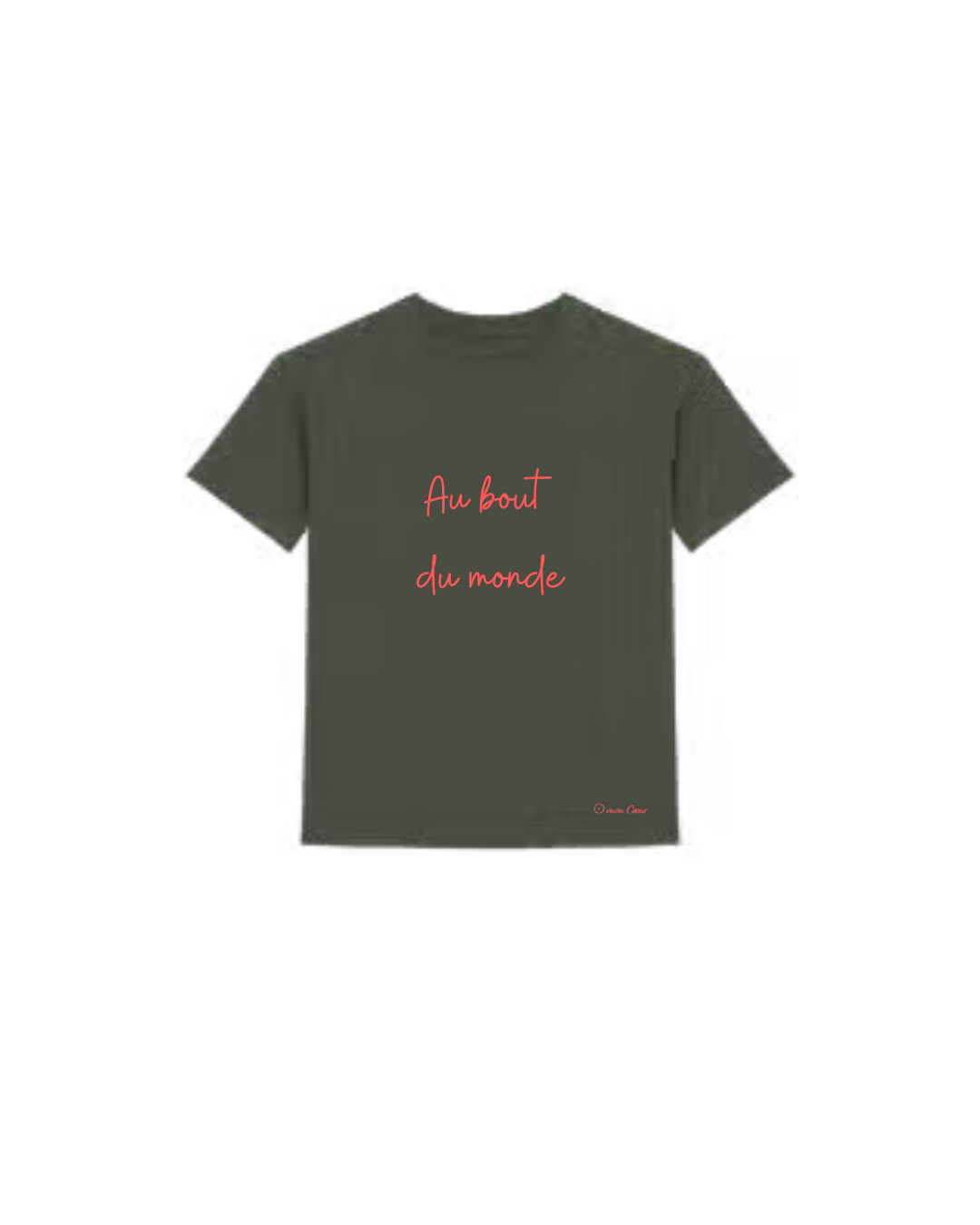 T-shirt enfant AU BOUT DU MONDE