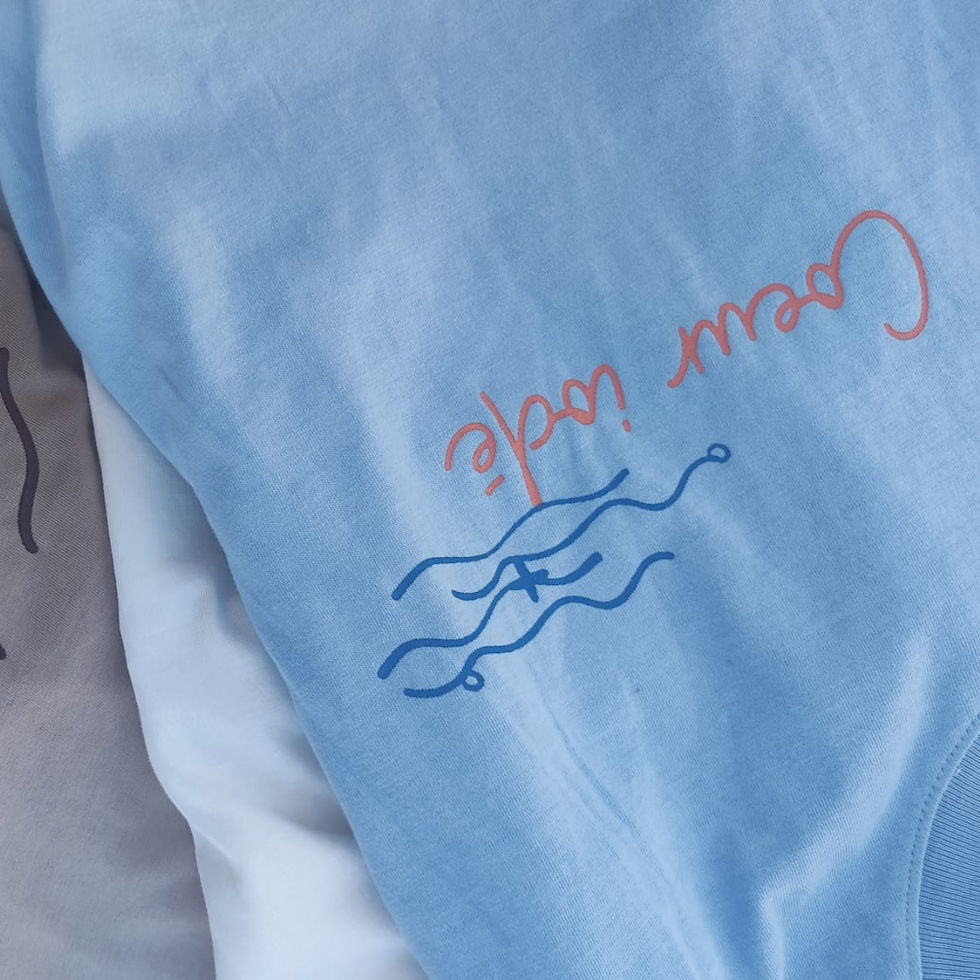 Miniature : T-shirt unisexe COEUR IODE