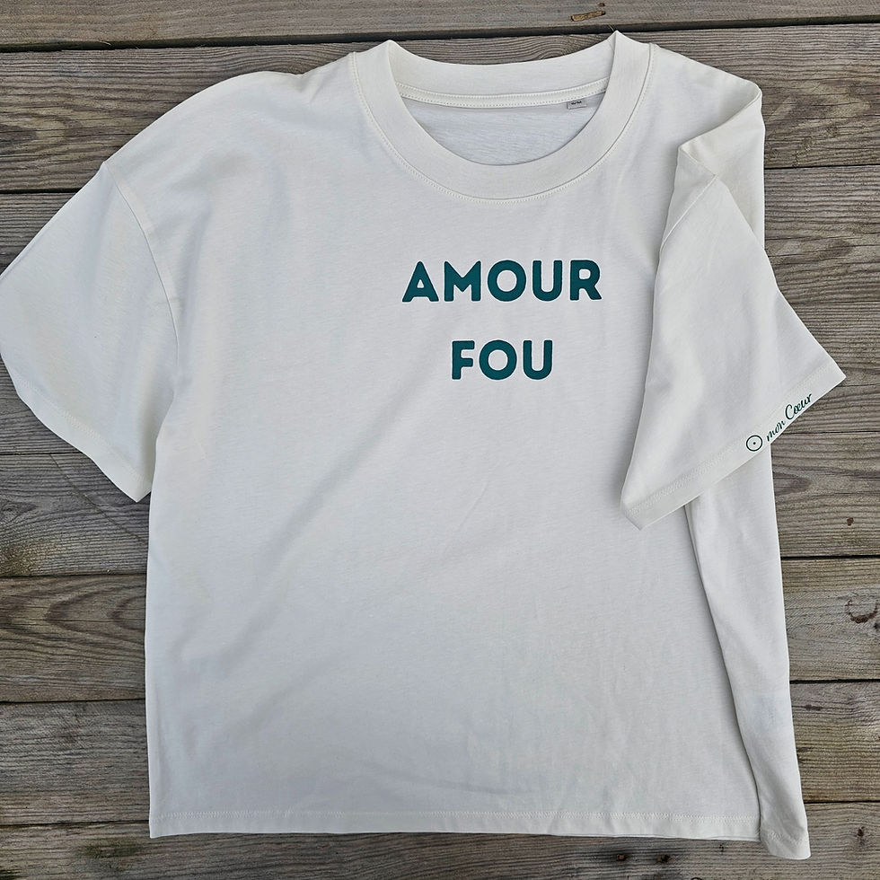 Miniature : T-shirt oversize femme AMOUR FOU