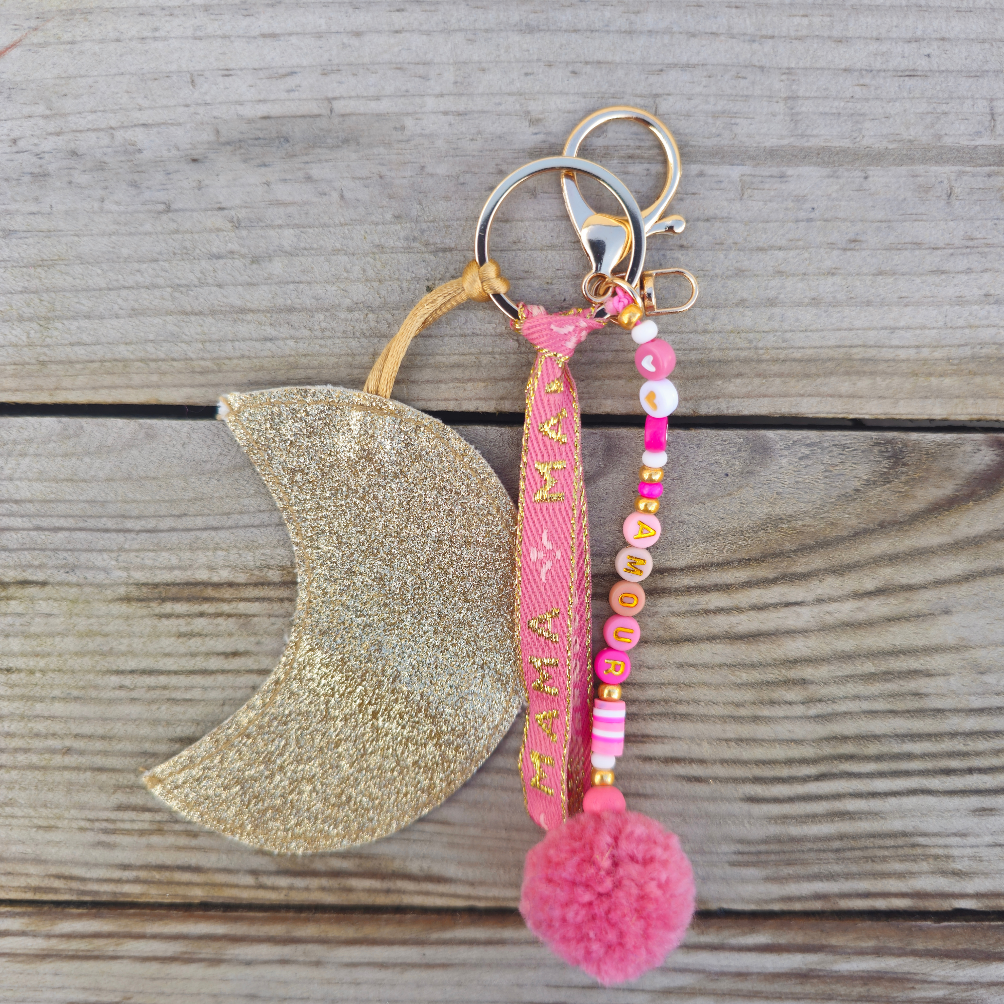 Porte-clés MAMA lune