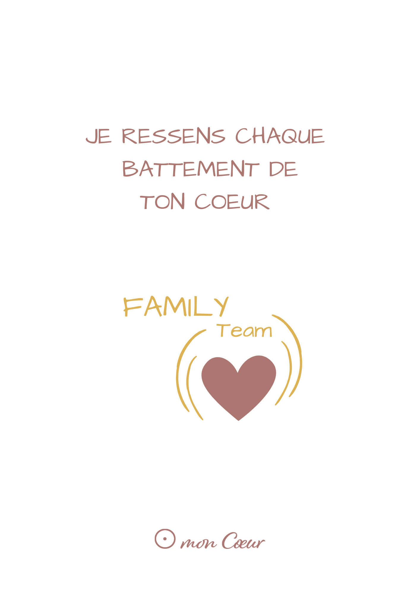 Illustration A4(21x29.7cm)FAMILY TEAM