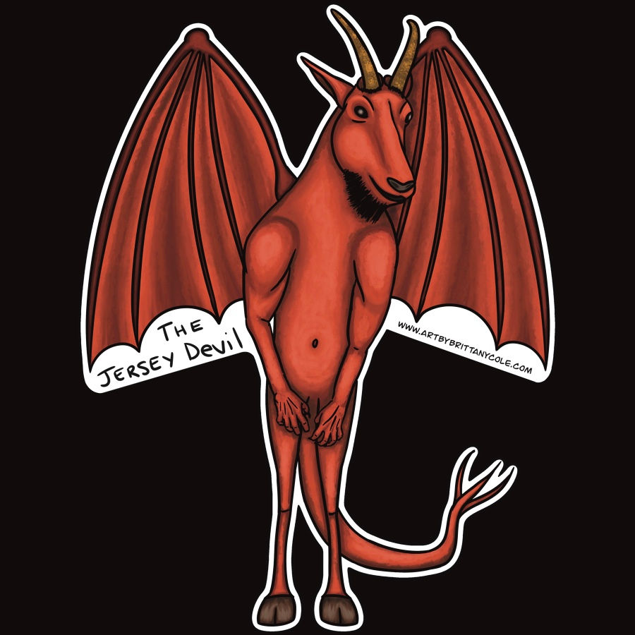 Jersey Devil Sticker