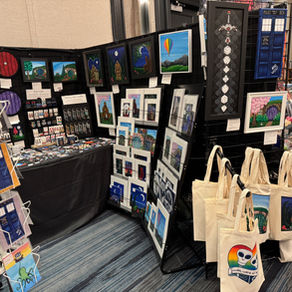 Balticon dealers room setup